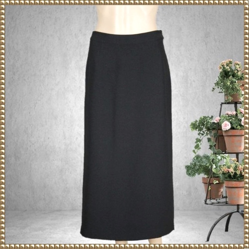 Rafaella Black Skirt Size 12 Petite